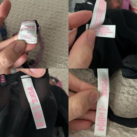 Vintage VS Pink Underwear Bundle - Picture 8 of 11